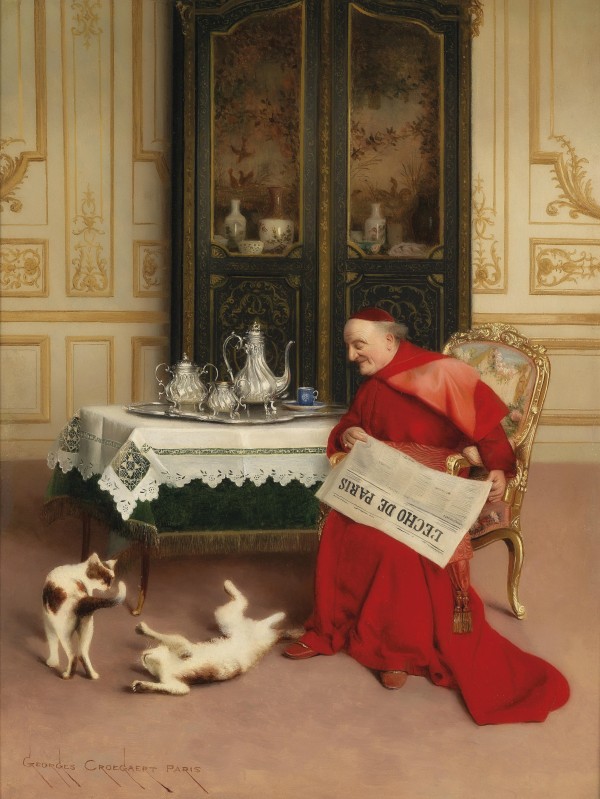 Cat games by Georges Croegaert